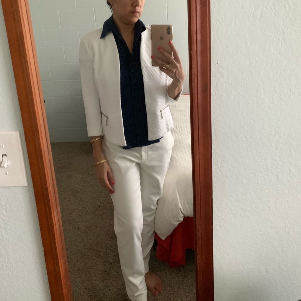 💄Host pick💄White textured suit jacket- Alfani - Picture 8 of 8